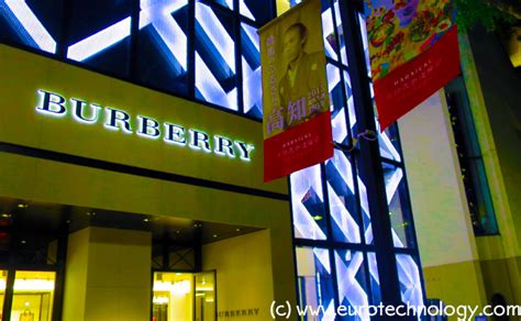 burberry japan licensing